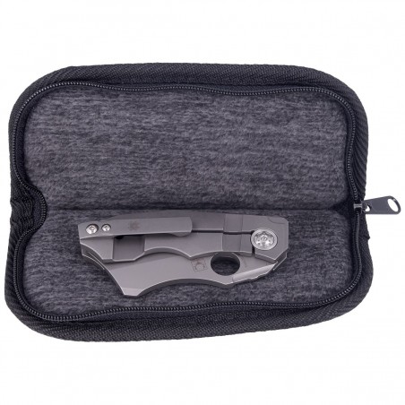 Nóż składany Spyderco Stovepipe Titanium CPM 20CV Plain (C260TIP) Nóż składany Spyderco Stovepipe Titanium CPM 20CV Plain (C260TIP)