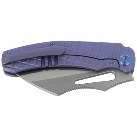 Nóż składany Kubey Sylow Blue Titanium, Stonewashed 14C28N by James Lowe (KU260B) Nóż składany Kubey Sylow Blue Titanium, Stonewashed 14C28N by James Lowe (KU260B)