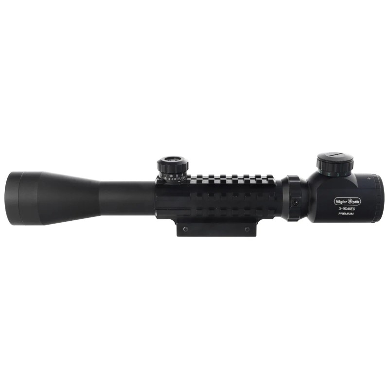 Luneta celownicza Vögler Optik Premium 3-9x40EG Mil-Dot 1'' z podświetleniem, montaż 22 mm