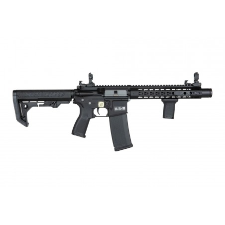Replika karabinka SA-E07 EDGE™ Light Ops Stock HAL2 ™ Czarna