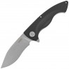 Nóż składany Kubey Timberwolf Black G10, Stonewashed 14C28N (KU208D)