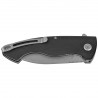 Nóż składany Kubey Timberwolf Black G10, Stonewashed 14C28N (KU208D)