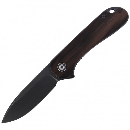 Nóż składany CIVIVI Elementum Flipper Ebony Wood, Black Stonewashed (C907W) Nóż składany CIVIVI Elementum Flipper Ebony Wood, Black Stonewashed (C907W)