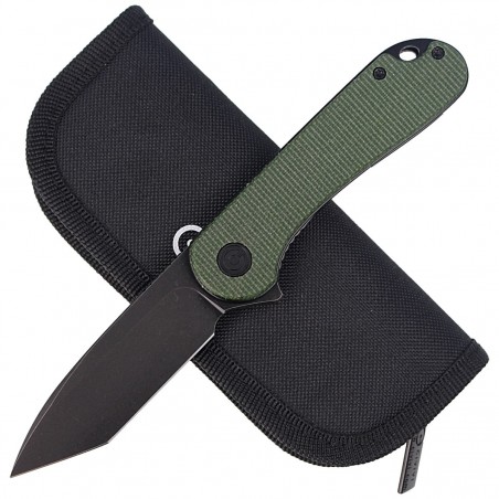 Nóż składany CIVIVI Elementum Flipper Green Micarta, Black Stonewashed (C907T-E) Nóż składany CIVIVI Elementum Flipper Green Micarta, Black Stonewashed (C907T-E)