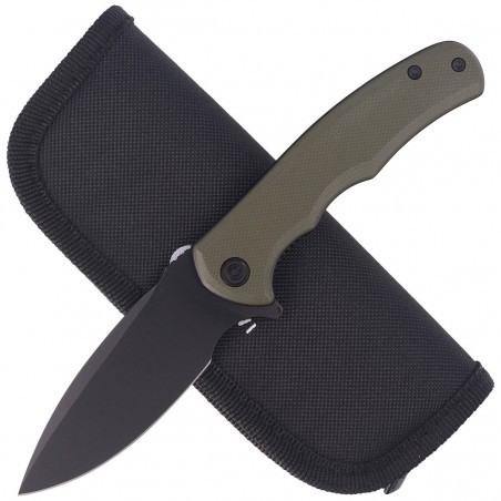 Nóż składany Civivi Mini Praxis Green G10, Black Stonewashed D2 (C18026C-1) Nóż składany Civivi Mini Praxis Green G10, Black Stonewashed D2 (C18026C-1)