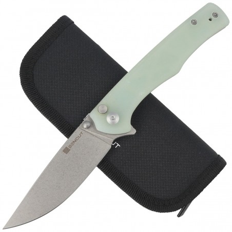 Nóż składany Sencut Crowley Natural G10, Stonewashed D2 (S21012-1) Nóż składany Sencut Crowley Natural G10, Stonewashed D2 (S21012-1)