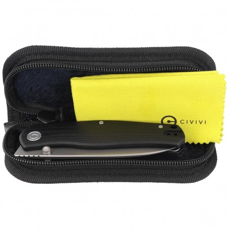 Nóż składany Civivi Sokoke Black G10, Silver Bead Blasted 14C28N by Ray Laconico (C22007-1) Nóż składany Civivi Sokoke Black G10, Silver Bead Blasted 14C28N by Ray Laconico (C22007-1)