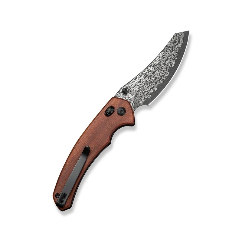 Nóż składany Civivi Sixgill Guibourtia Wood, Damascus by Gavko Knives (C24050-DS1)