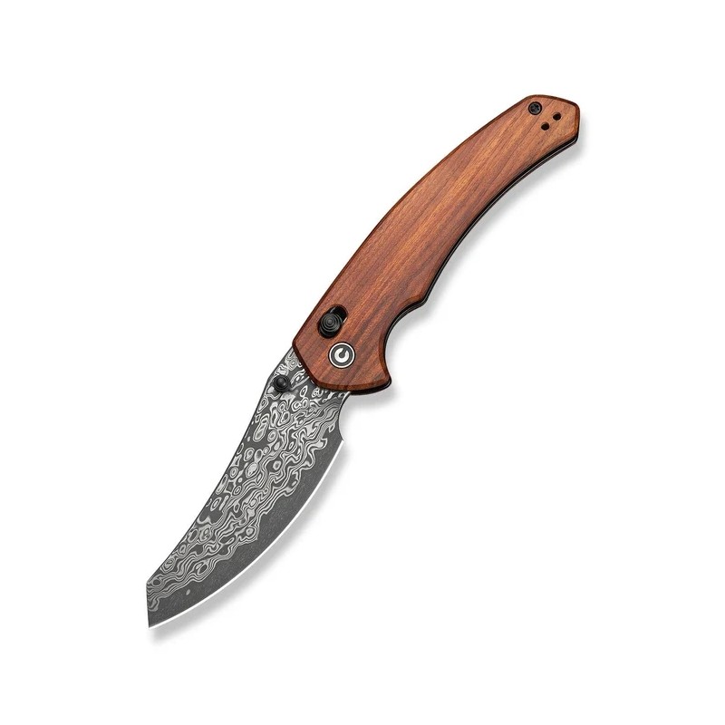 Nóż składany Civivi Sixgill Guibourtia Wood, Damascus by Gavko Knives (C24050-DS1)