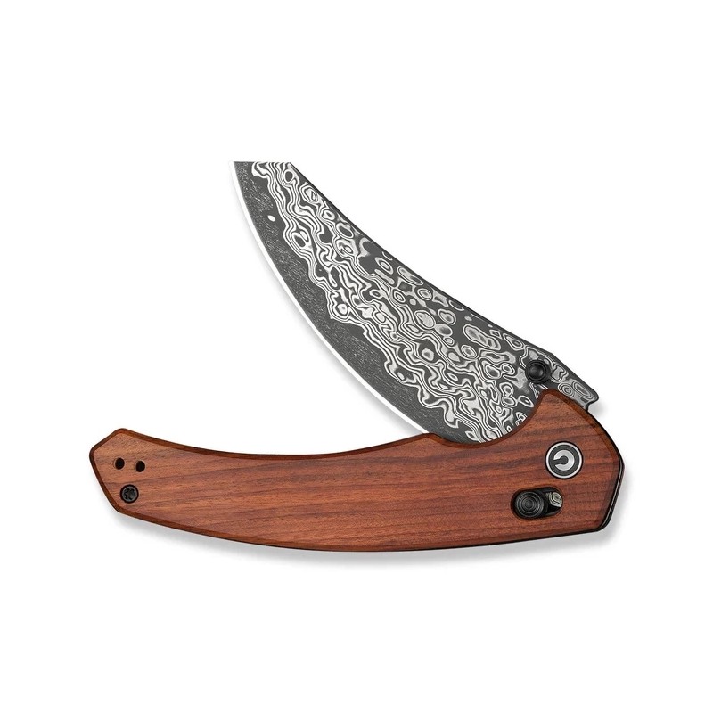 Nóż składany Civivi Sixgill Guibourtia Wood, Damascus by Gavko Knives (C24050-DS1)