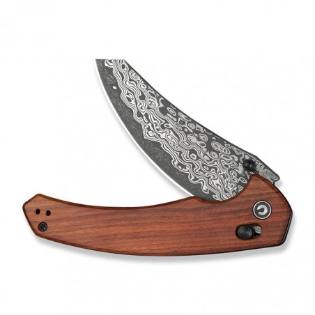 Nóż składany Civivi Sixgill Guibourtia Wood, Damascus by Gavko Knives (C24050-DS1) Nóż składany Civivi Sixgill Guibourtia Wood, Damascus by Gavko Knives (C24050-DS1)