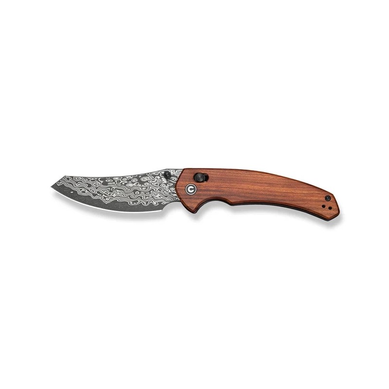 Nóż składany Civivi Sixgill Guibourtia Wood, Damascus by Gavko Knives (C24050-DS1)