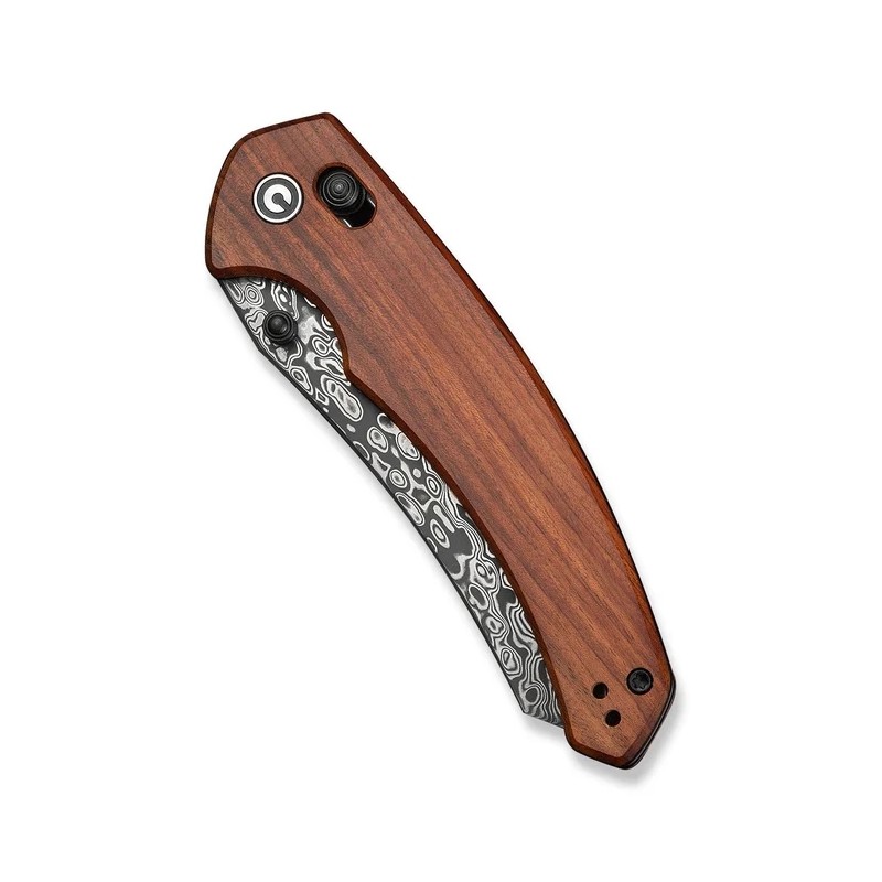 Nóż składany Civivi Sixgill Guibourtia Wood, Damascus by Gavko Knives (C24050-DS1)
