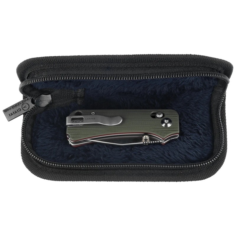 Nóż składany Civivi Baby Banter 2 TG Green G10, Satin 14C28N by Ben Petersen (C24074-1)