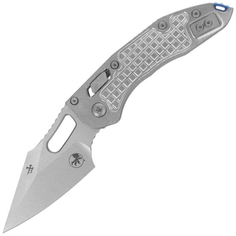 Nóż składany Microtech Stitch Ram-Lok S/E Frag Titanium, Stonewashed M390MK by Borka Blades and Tony Marfione (169RL-10FRMS2)