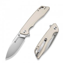 Nóż składany Sencut Stratex Ivory G10, Satin 9Cr18MoV (S25055-2)