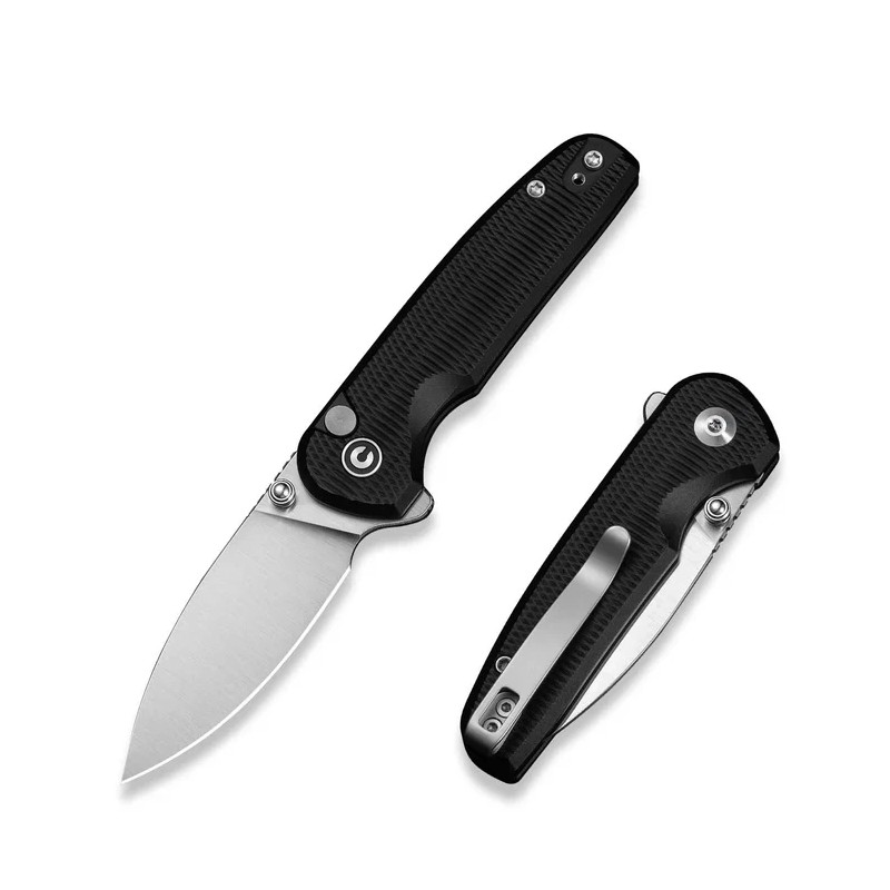 Nóż składany Civivi Mini Shakan Black Aluminum, Satin Nitro-V (C20052F-1)