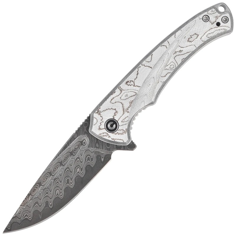 Nóż składany Civivi Voidflare G10 w/ Aluminium Foil, Damascus (C24040-DS1)
