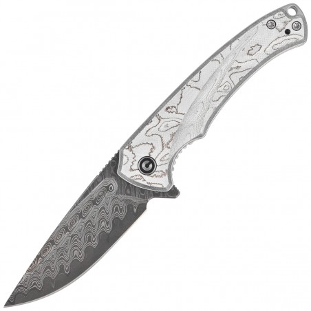 Nóż składany Civivi Voidflare G10 w/ Aluminium Foil, Damascus (C24040-DS1)