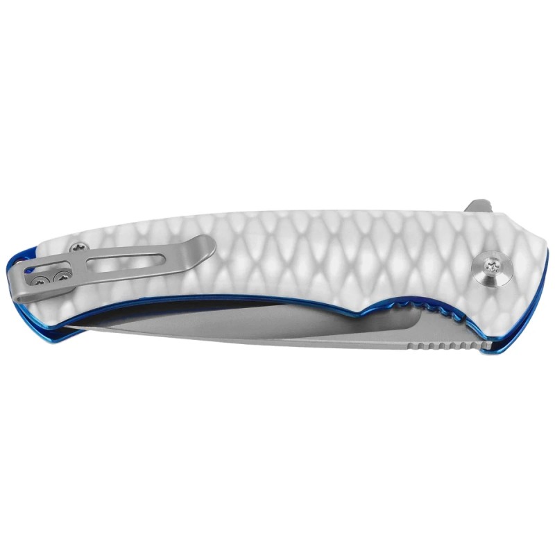 Nóż składany Civivi Voidflare Greyish White Resin, Satin 14C28N (C24040-2)