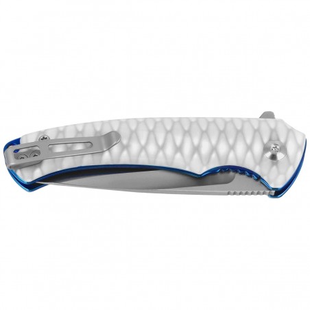 Nóż składany Civivi Voidflare Greyish White Resin, Satin 14C28N (C24040-2)