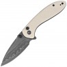 Nóż składany Civivi Faeger Ivory G10, Damascus (C24031-DS1)
