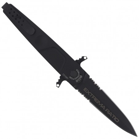 Nóż składany Extrema Ratio BD2 Contractor Black Aluminium, Black MIL-C N690 (04.1000.0229/BLK)