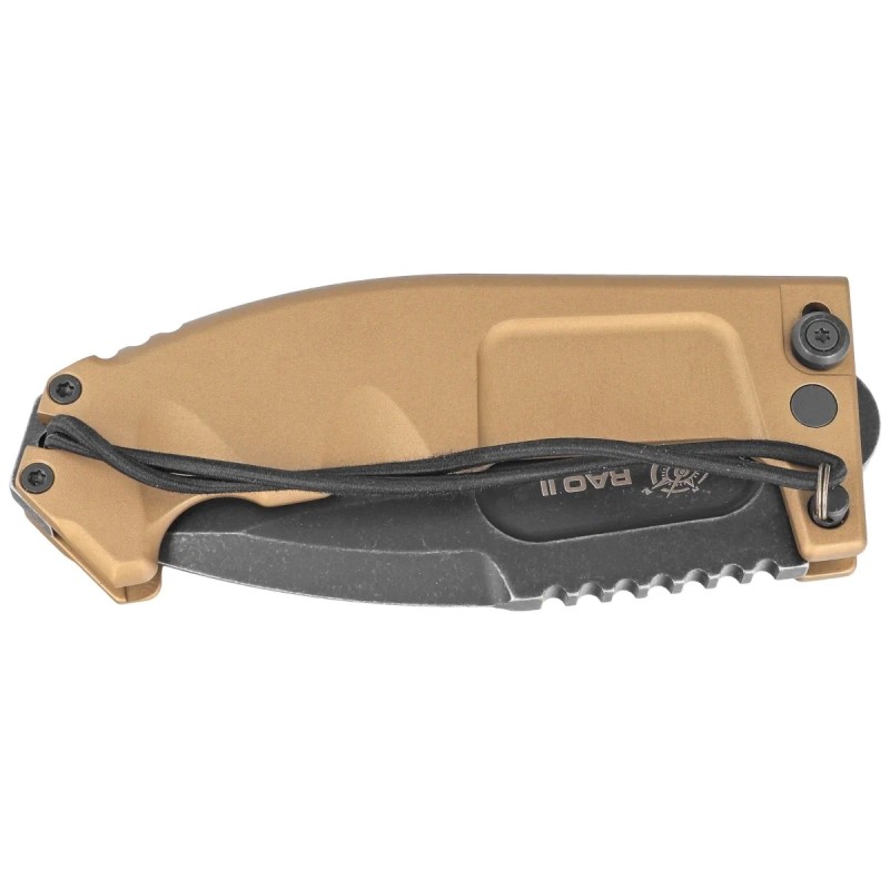 Nóż składany Extrema Ratio RAO II Expeditions Desert Aluminium, Dark Stone N690 (04.1000.0136/EXP)