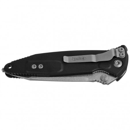 Nóż składany Microtech Socom Elite T/E-M Black Aluminium, Stonewashed M390MK by Tony Marfione (161-10)