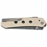 Nóż składany Civivi Vision FG Ivory G10, Damascus by Snecx Tan (C22036-DS1)