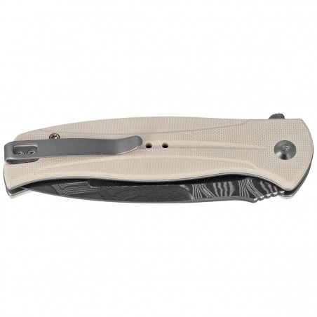 Nóż składany Civivi Incindie Ivory G10, Damascus (C23053-DS1)