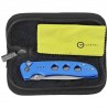 Nóż składany Civivi Hyperpulse Blue Aluminium, Satin 14C28N (C23087A-2)