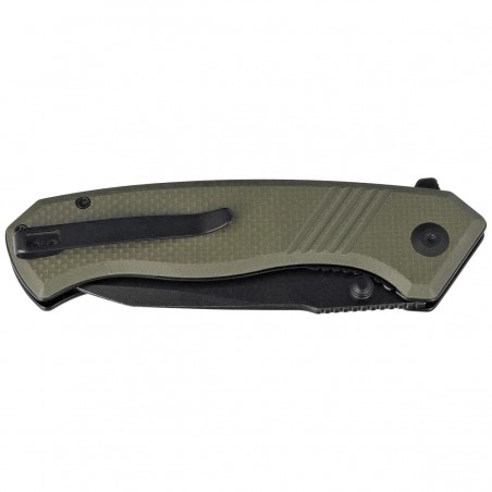 Nóż składany Civivi Placoid OD Green G10, Black Stonewashed 14C28N (C23079-3)