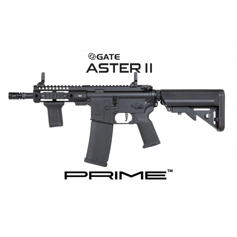 Karabinek ASG Specna Arms SA-P21 Prime™ Aster II ETU z silnikiem bezszczotkowym Czarny