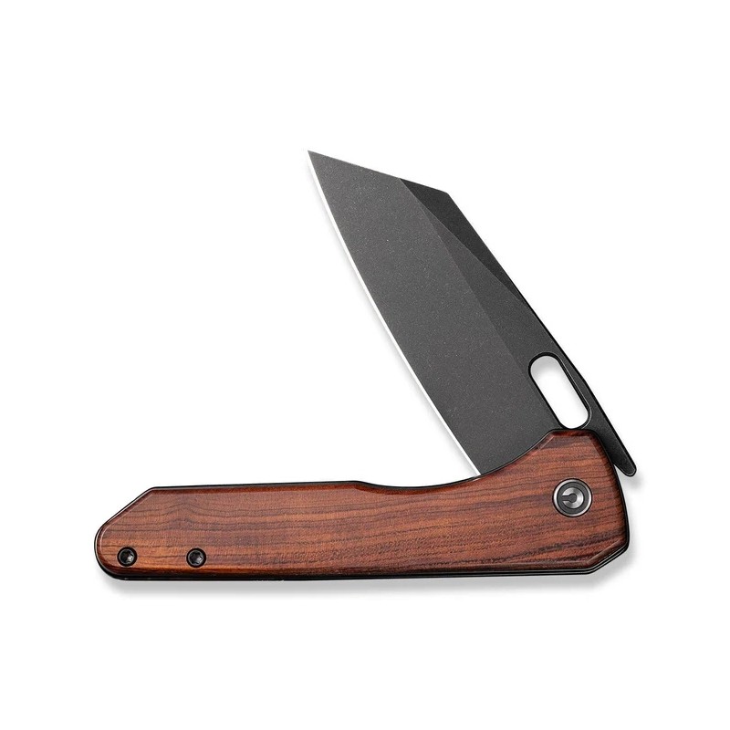 Nóż składany Civivi Nugz Guibourtia Wood, Black Stonewasahed 14C28N by Matthew Wehrwein (C23060-3)