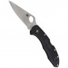 Nóż Spyderco Delica 4 FRN Black Plain (C11PBK)