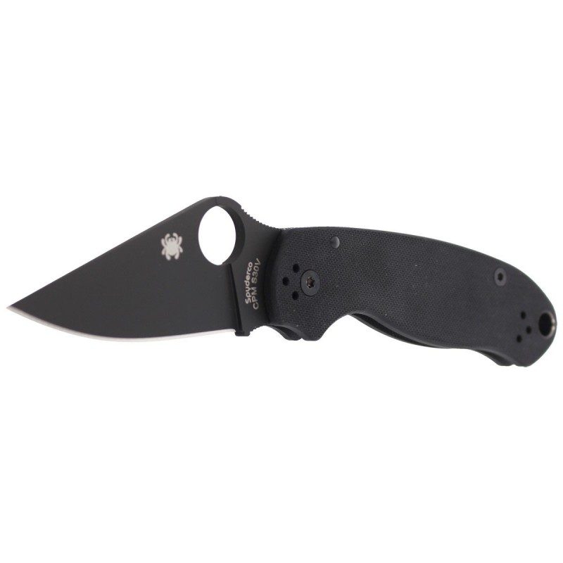 Nóż składany Spyderco Para 3 G-10 Black / Black Blade Plain (C223GPBK)