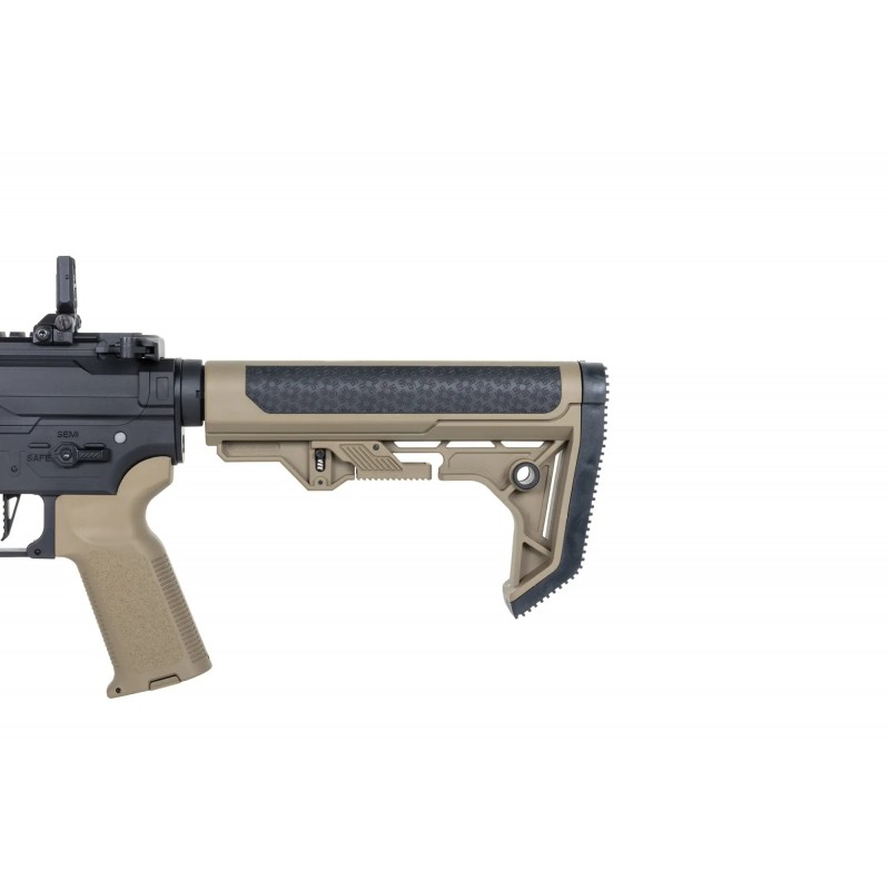 Karabinek ASG Specna Arms SA-F04-RL FLEX™ Light Ops Stock/ New Receiver HAL ETU™ Gen. 2 Half-Tan