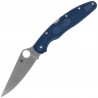 Nóż składany Spyderco Police 4 Lightweight Cobalt Blue FRN, Satin CPM-SPY27 by Sal Glesser (C07PCBL4)