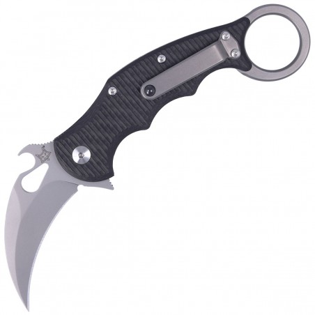 Nóż składany FOX Karambit Titanium  / Carbon Fiber, Bead Blasted Elmax (FX-599TiCS)