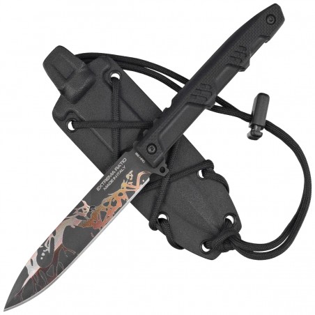 Nóż Extrema Ratio Requiem Evo Dark LE No 182/250 Black G10, Burnishing MagnaCut (04.1000.0475/MGC/BLK-BLK)