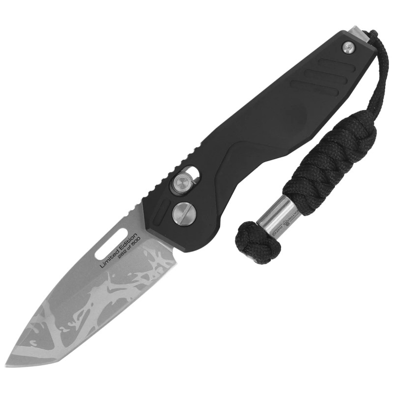Nóż składany Extrema Ratio BFK EVO LE No 262/500 Black Aluminium, Stonewashed Nitrogen, Czapka, Portfel (04.1000.0174/B-KIT)