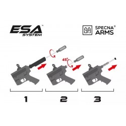 Karabinek ASG Specna Arms RRA SA-E03 EDGE™ HAL2 ™ Half-Tan