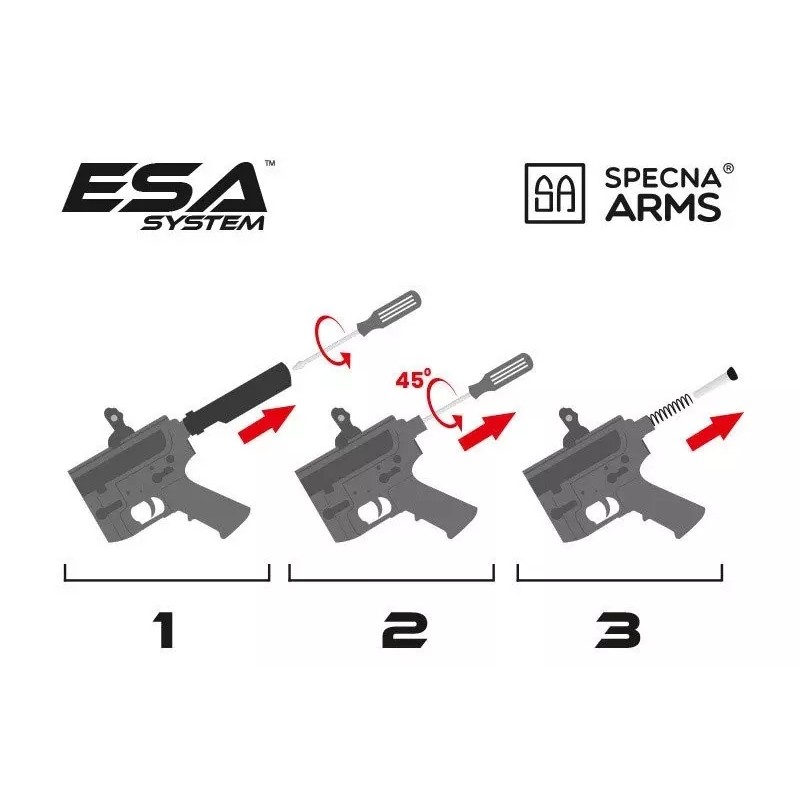 Karabinek ASG Specna Arms RRA SA-E03 EDGE™ HAL2 ™ Half-Tan