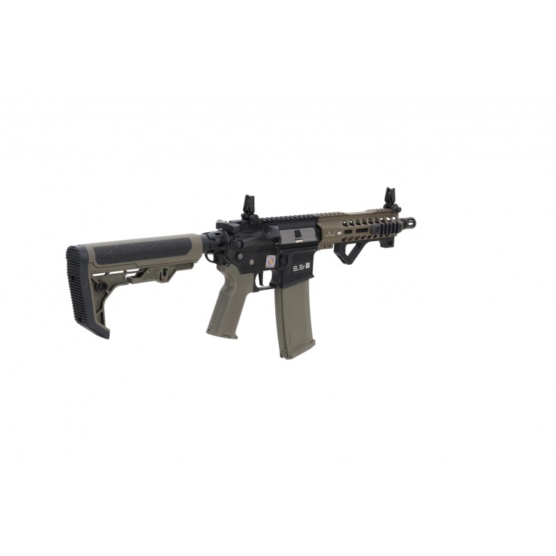 Karabinek ASG Specna Arms RRA SA-E17 EDGE™ HAL 2 Light Ops Stock Gen. 2 Oliwkowy
