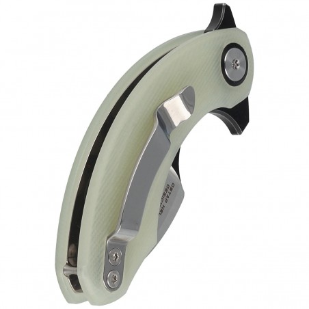 Nóż składany Bestech Strelit Jade G10, Satin/Black Stonewashed 14C28N by Ostap Hel (BG52B-2)