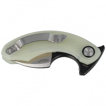 Nóż składany Bestech Strelit Jade G10, Satin/Black Stonewashed 14C28N by Ostap Hel (BG52B-2)