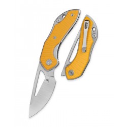 Nóż składany Bestechman Triassic Yellow G10, Satin 14C28N by Denis Simonutti (BMK17B)