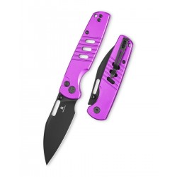 Nóż składany Bestechman Vector Purple Aluminium, Black PVD D2 (BMK15F)
