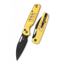 Nóż składany Bestechman Vector Gold Aluminium, Black PVD D2 (BMK15E)